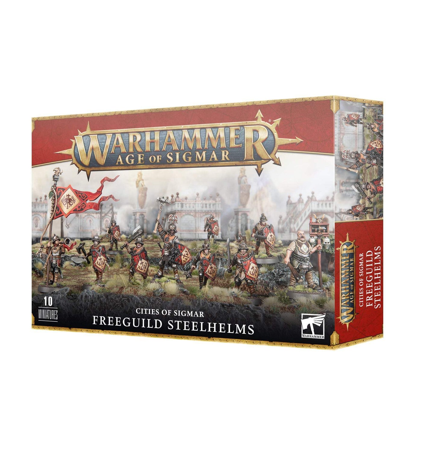 Cities of Sigmar Freeguild Steelhelms – Unpainted Miniatures | Games Workshop