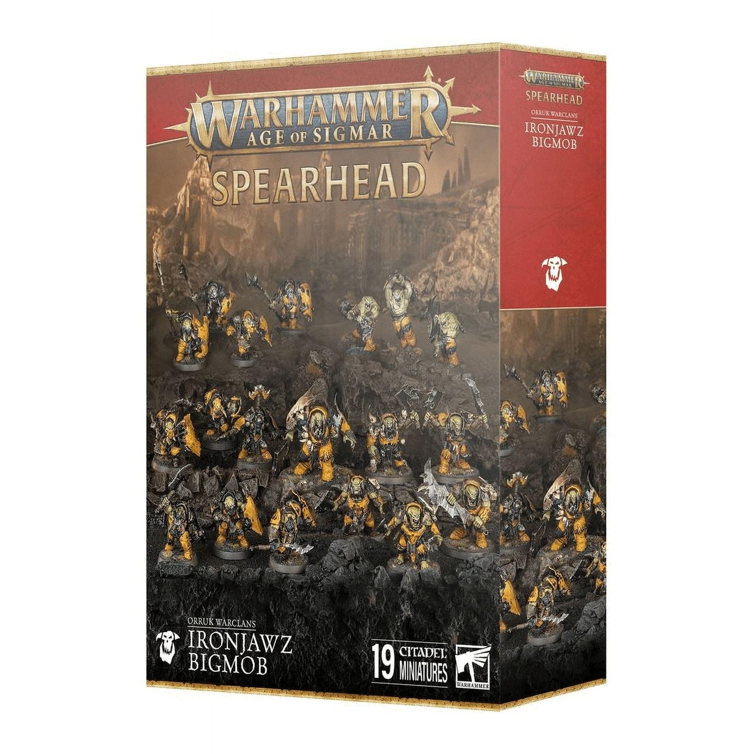 Warhammer Ironjaqz Bigmob: Orruk Warclans Spearhead for Age of Sigmar | Games Workshop