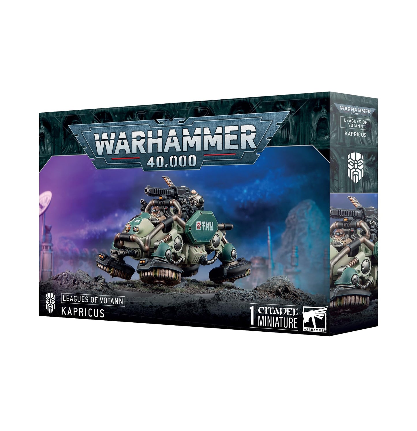 Kapricus Defender – Heavy Weapon Scout Tank for Leagues of Votann | Games Workshop