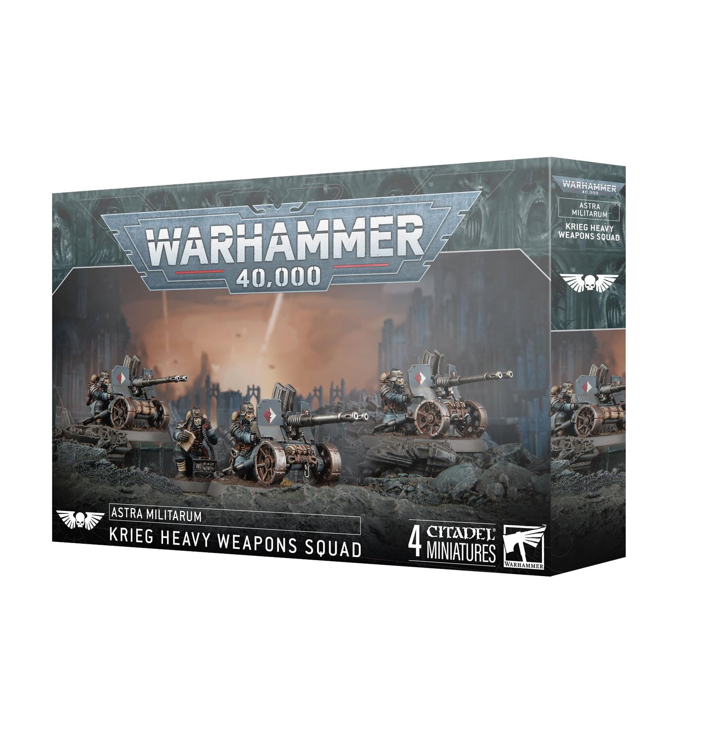 Games Workshop | Warhammer 40,000 Astra Militarum Krieg Heavy Weapons Squad