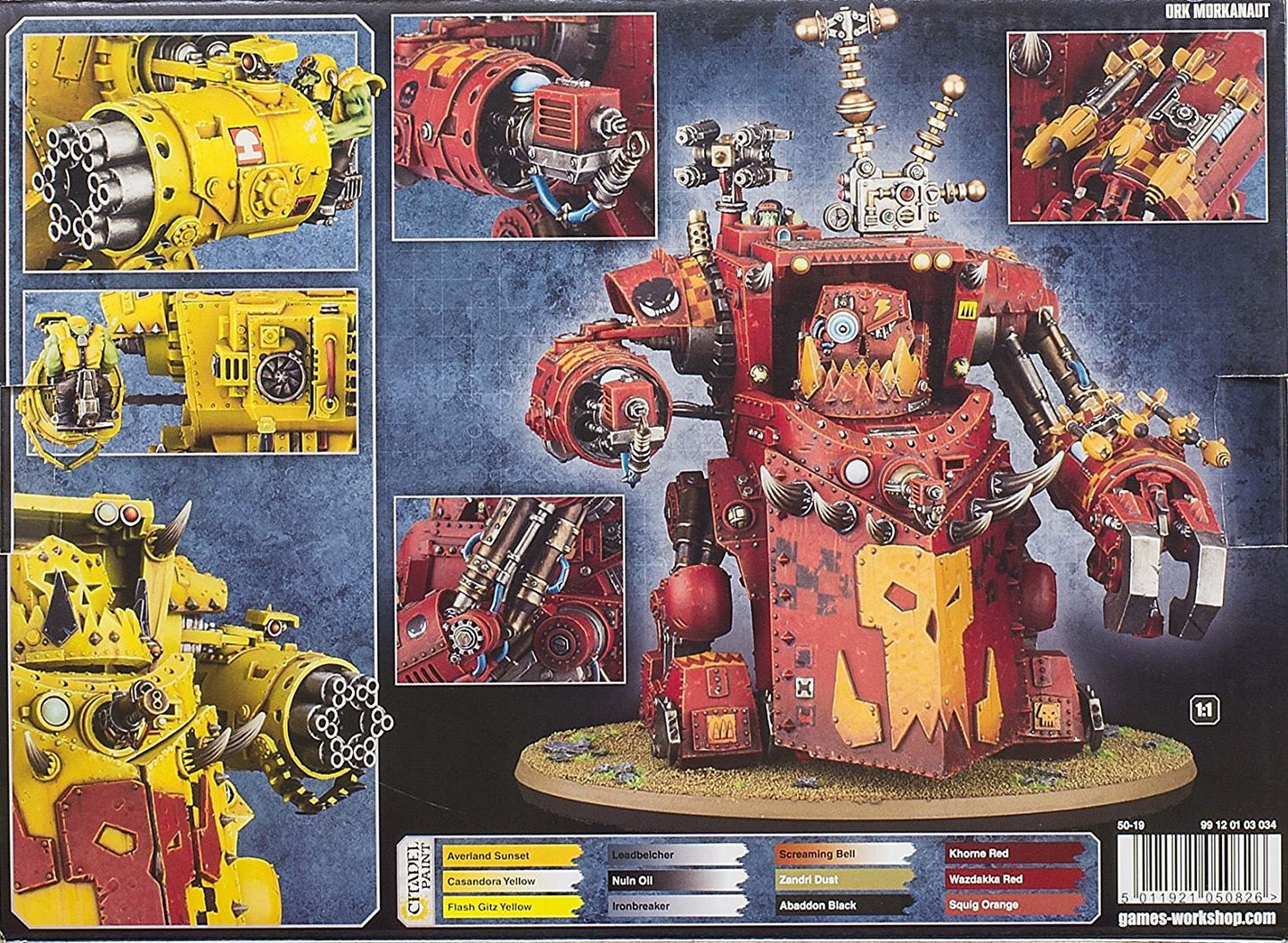 Games Workshop Warhammer 40,000 Ork Gorkanaut / Morkanaut – Multi‑Part Plastic Kit