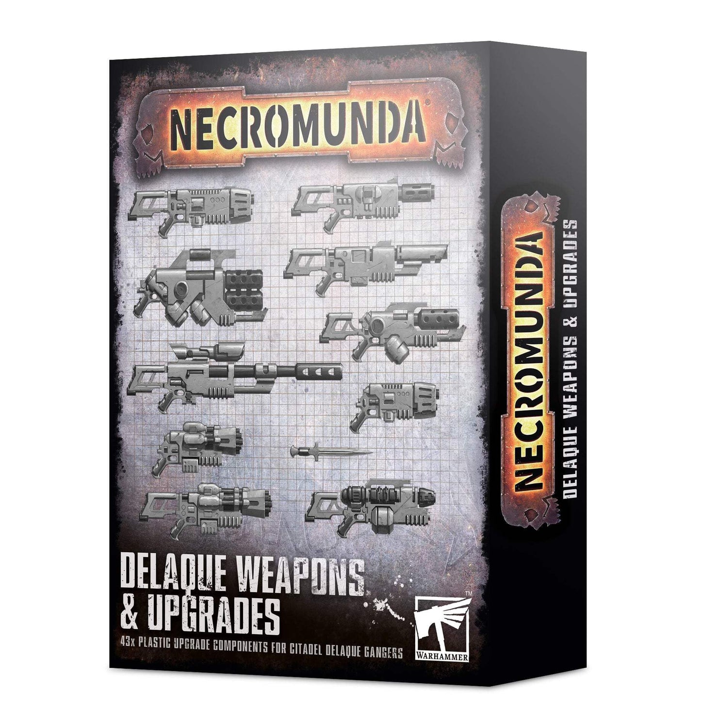 NECROMUNDA: DELAQUE Weapons – Games Workshop Upgrade Kit