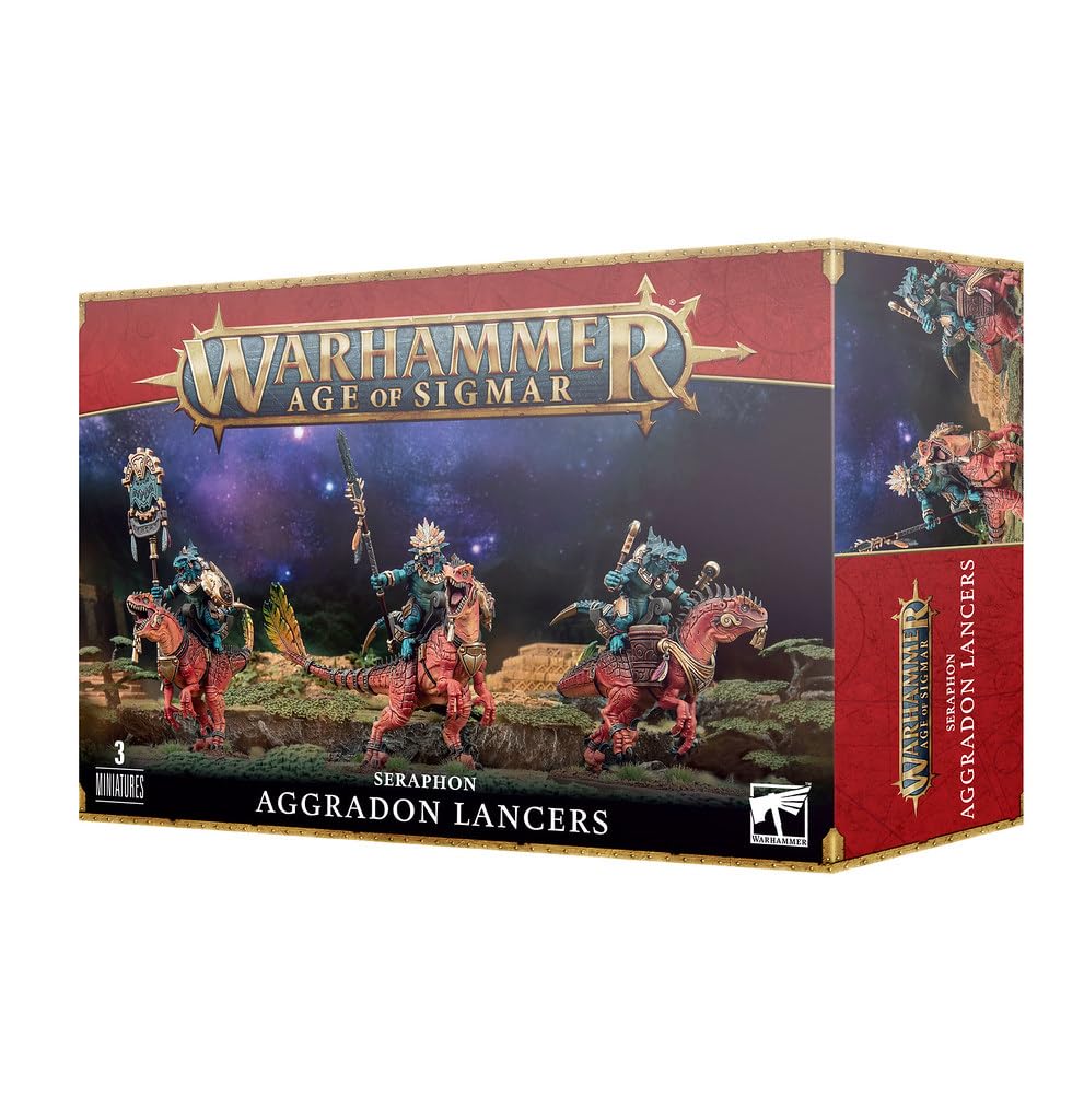 Warhammer Age of Sigmar Seraphon Aggradon Lancers | Games Workshop