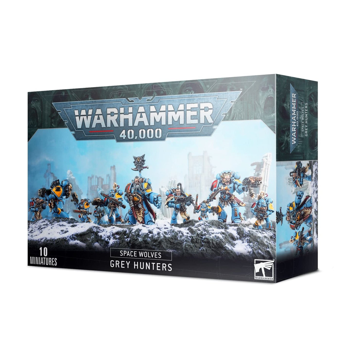 Warhammer 40,000 Space Wolves Grey Hunters | Games Workshop Plastic Miniatures Kit
