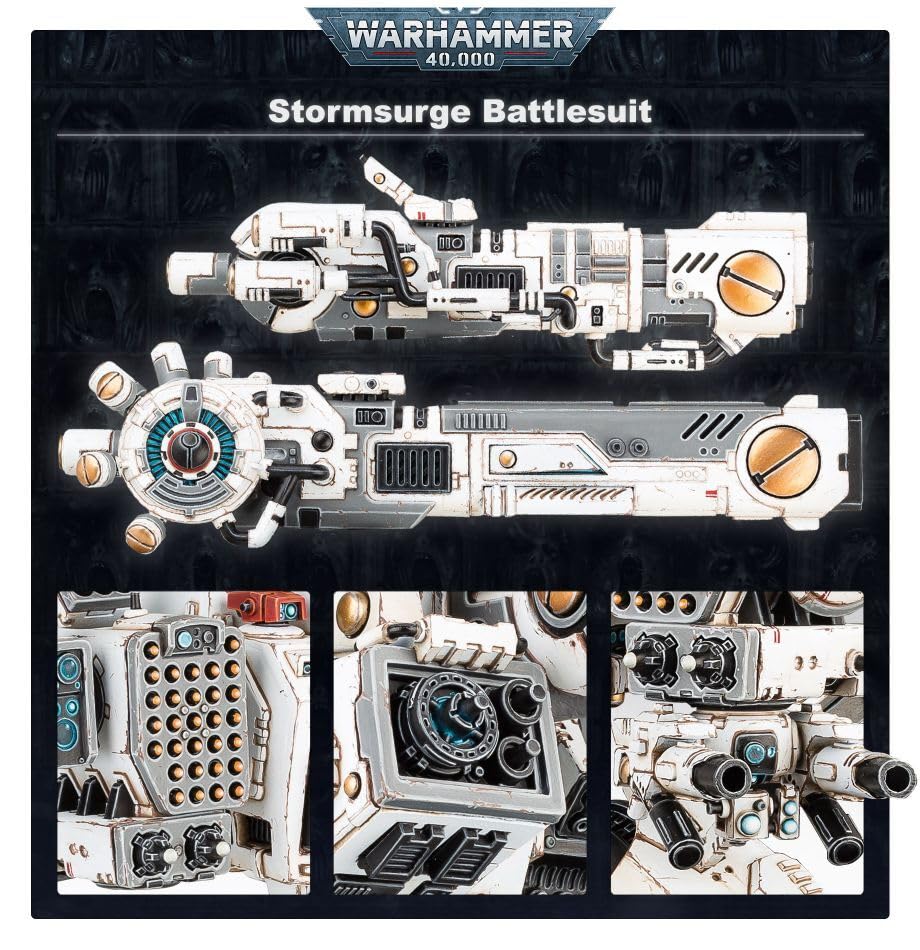 KV128 Stormsurge Tau Miniature | Games Workshop - Large Plastic Tau Model for Display & Battles