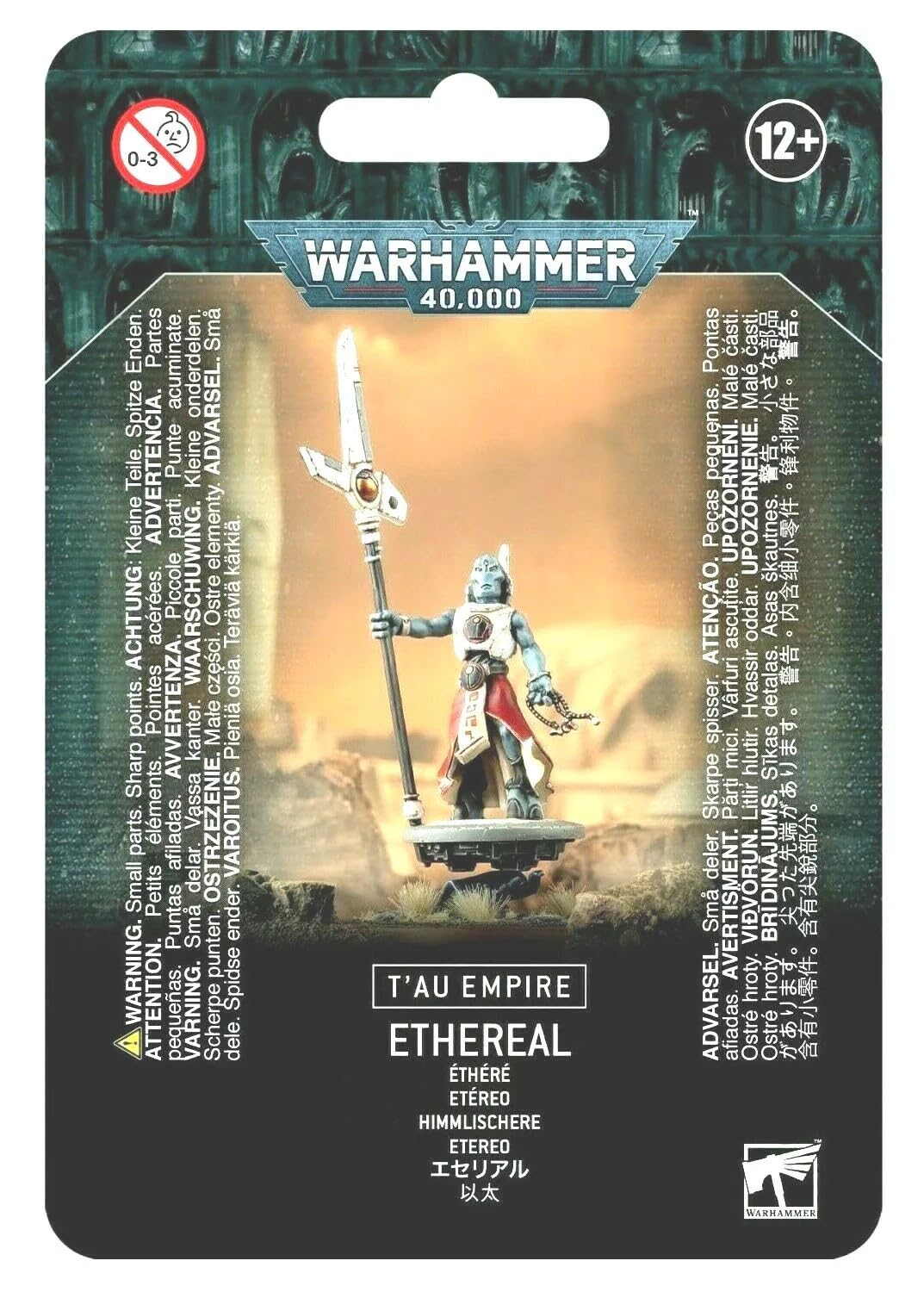 Games Workshop Warhammer 40,000 Tau Empire Ethereal – Plastic Miniature for Assembly & Painting
