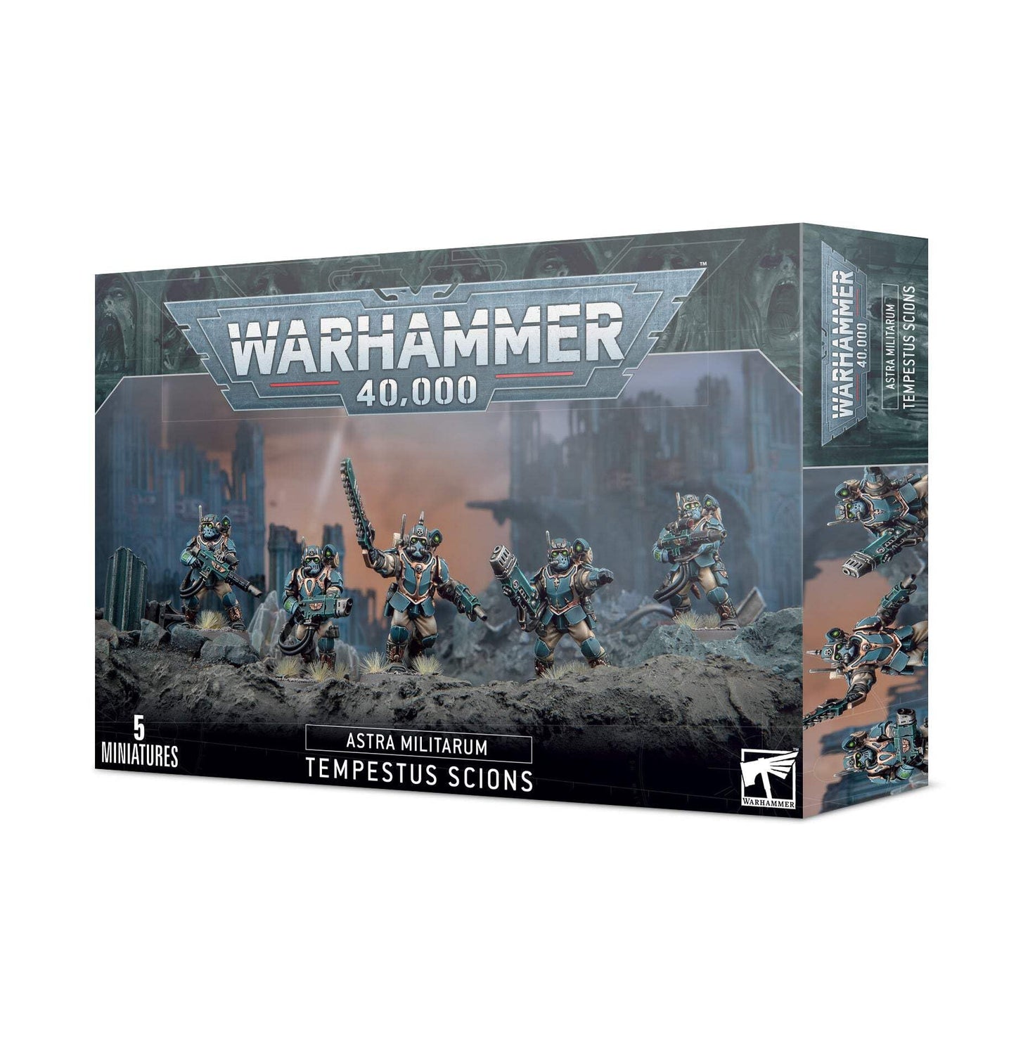 Games Workshop Astra Militarum Tempestus Scions – Elite Warhammer 40,000 Miniatures