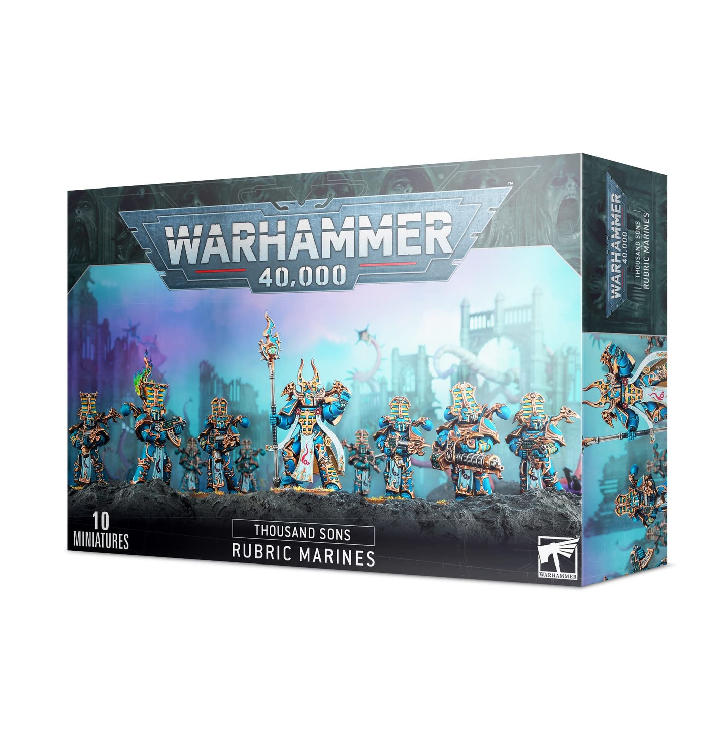 Games Workshop Thousand Sons Rubric Marines – 10-Model Plastic Kit