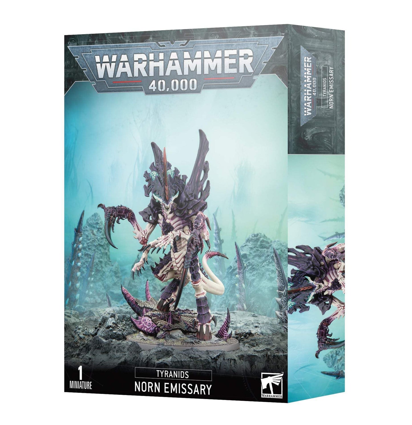 Games Workshop Warhammer 40,000 Tyranids Norn Emissary / Assimilator (2023) – Black