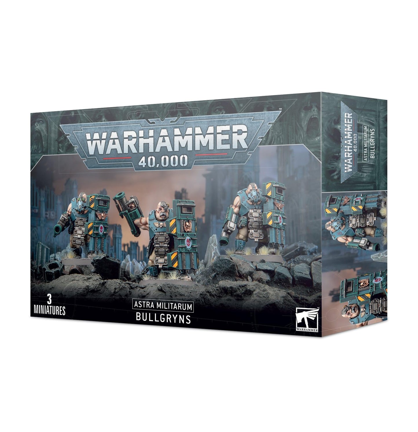 Warhammer 40,000 Astra Militarum Bullgryns – Multi-Part Plastic Set by Games Workshop