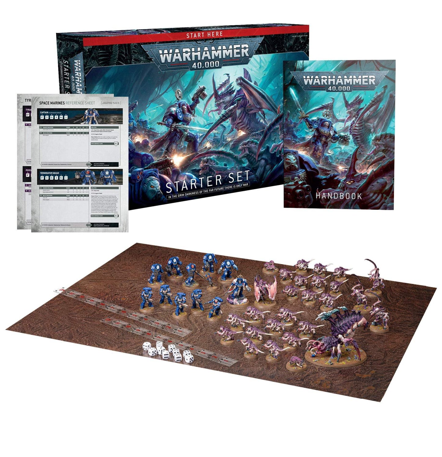Games Workshop Warhammer 40,000 Starter Set — Beginner Battle Kit
