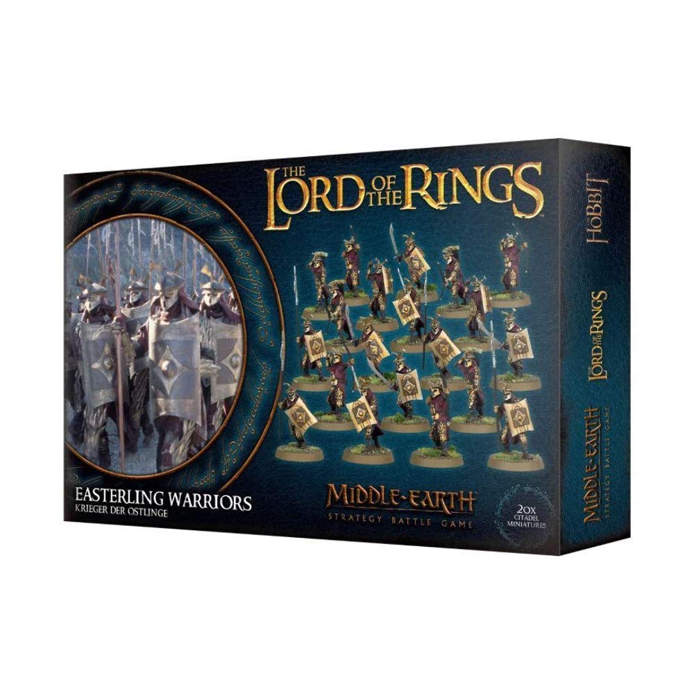 Games Workshop Warhammer Middle Earth Easterling Warriors Black 99121464018