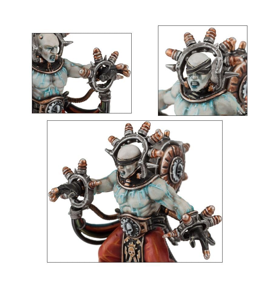 Games Workshop Warhammer 40k Adeptus Mechanicus Electro-Priests – Miniatures
