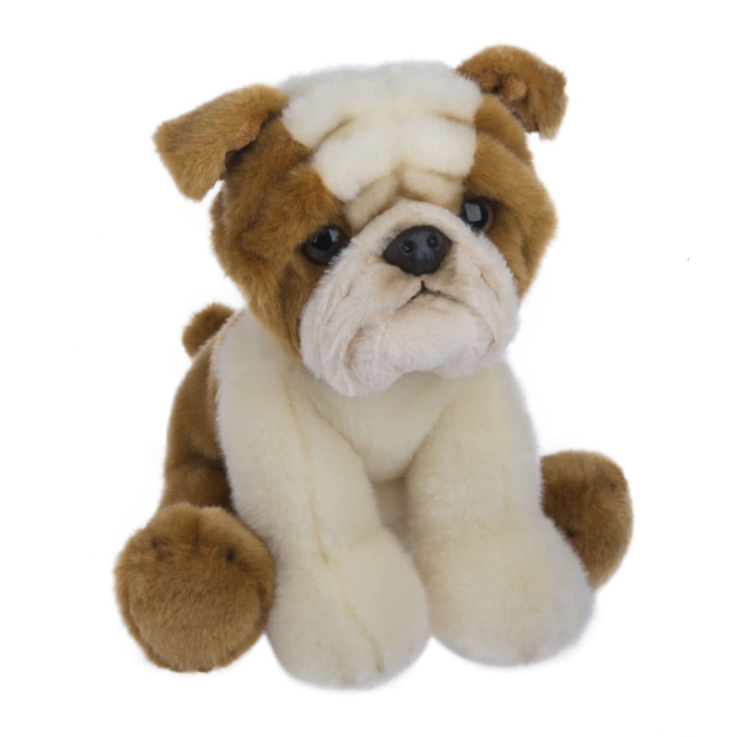 Ganz Heritage Bulldog Plush – 12-Inch Soft Stuffed Animal Toy