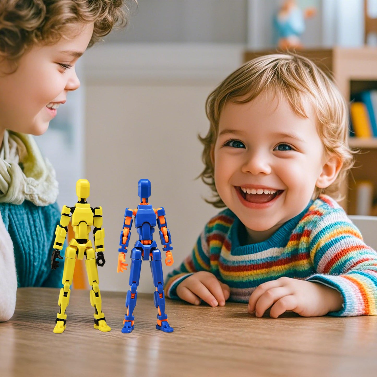 GAOFBA T13 Action Figures - Shoulder Armor Upgrade, 10-Piece Set with 3 Hands & 4 Weapons