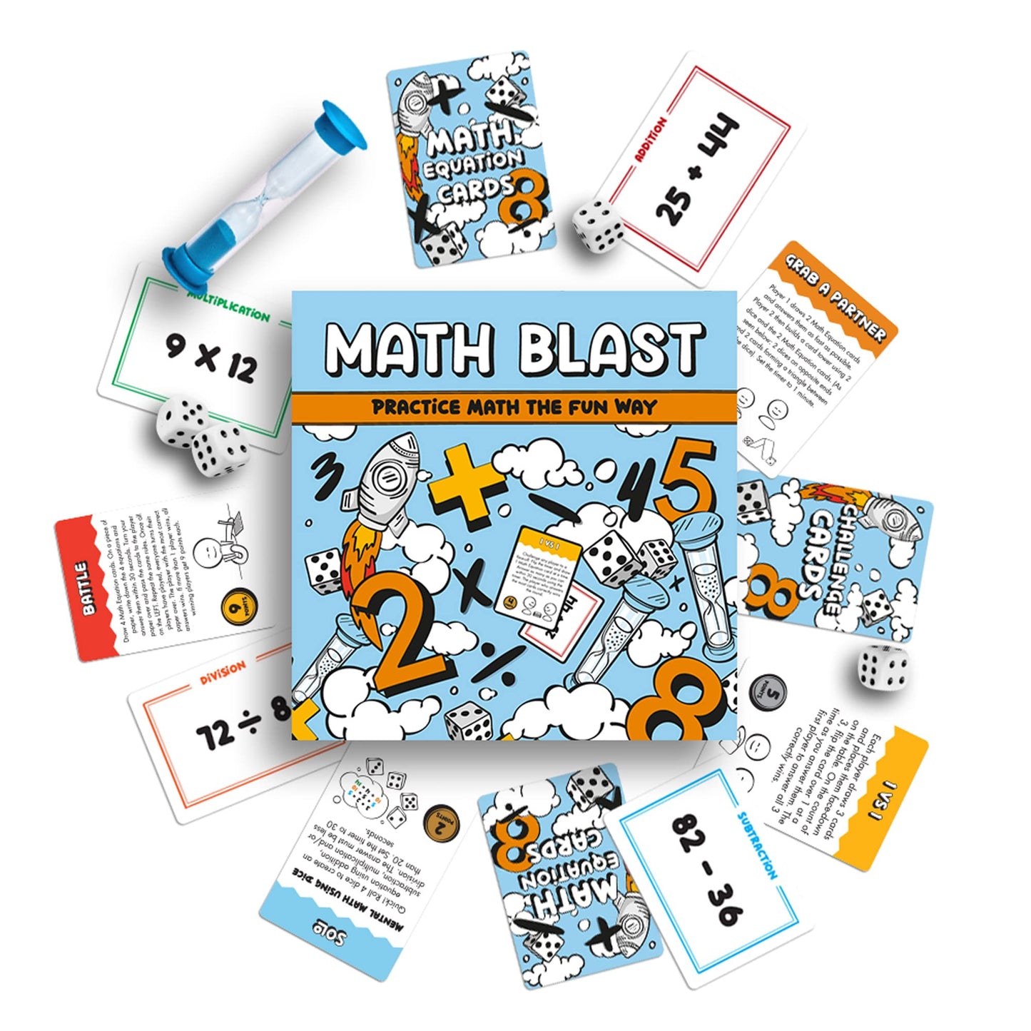 Math Blast! Cool Math Games for Kids 8-12 by Gartana Games | Fun Educational Mental Math