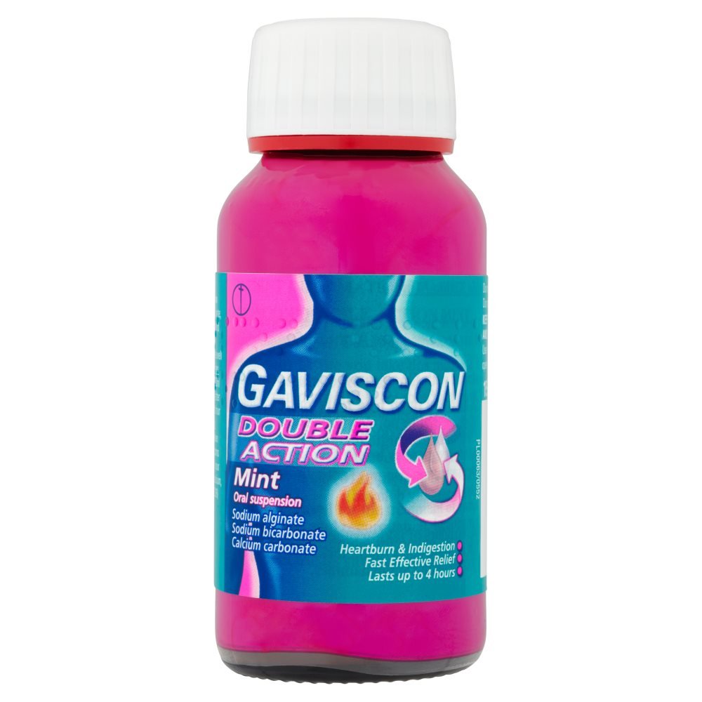 Gaviscon Double Action Mint Oral Suspension, 150ml