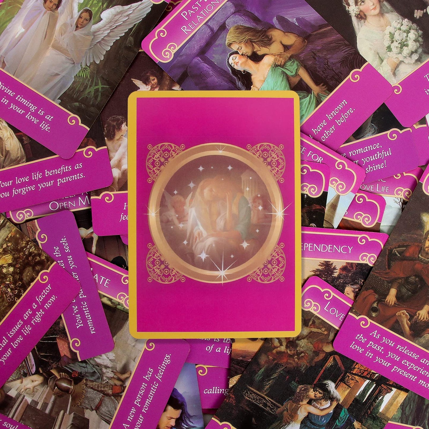 Gayrrnel Tarot Cards Set — 44 Lovers Romance Oracle Cards, Rare Doreen Virtue Angel Cards