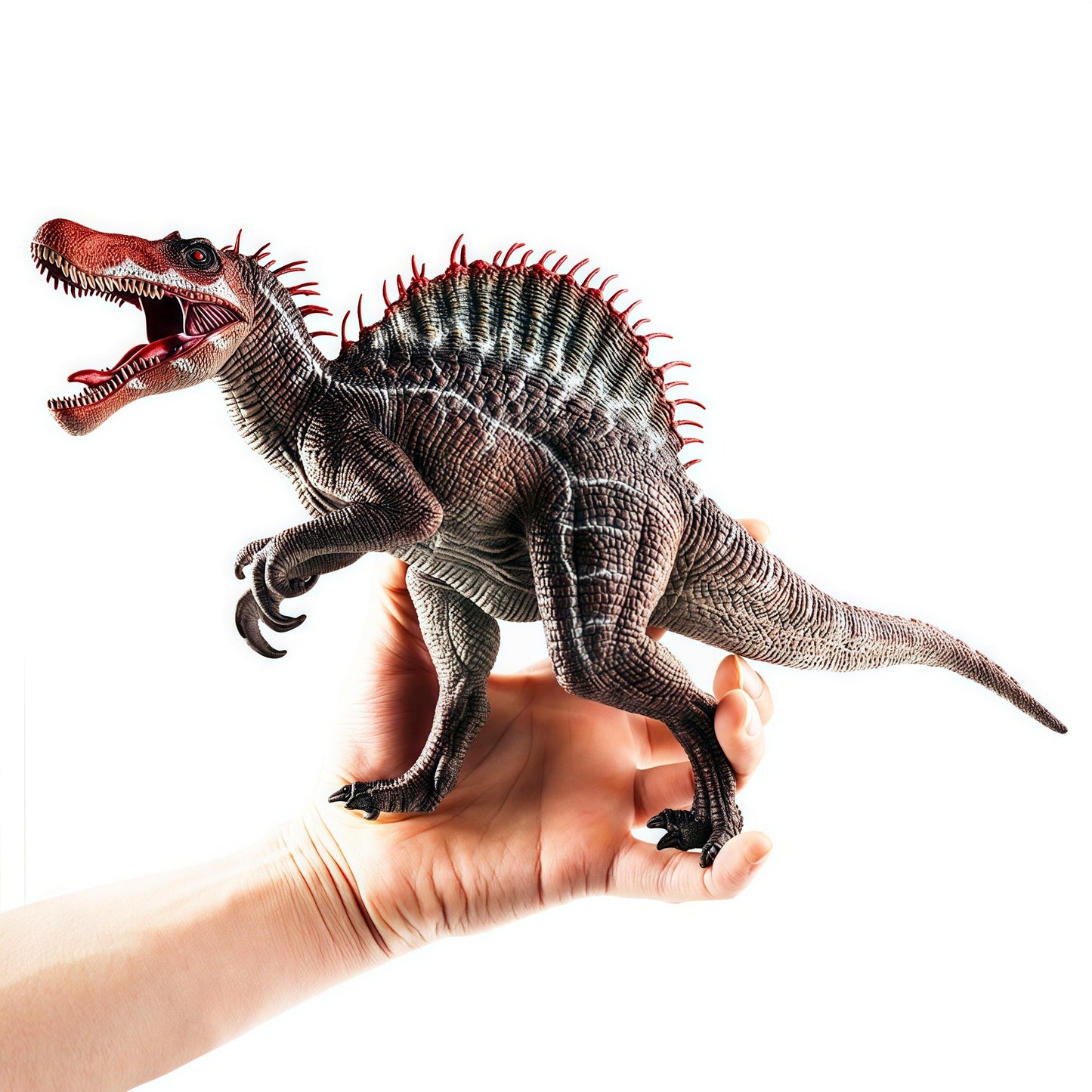 Gemini&Genius Spinosaurus Action Figure with Moveable Jaw — Dino Toy for Kids