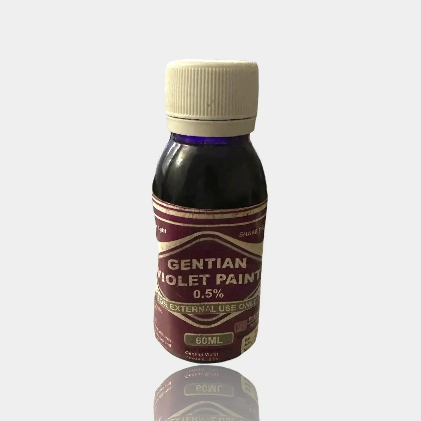 GENTIAN VIOLET 60ml Paint B.P.C First Aid Antiseptic