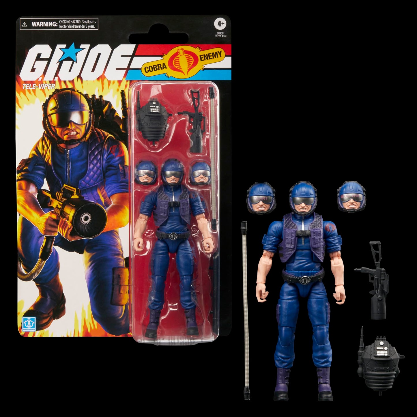 G.I. Joe Classified Series Tele-Viper 6-Inch Action Figure with 6 Accessories