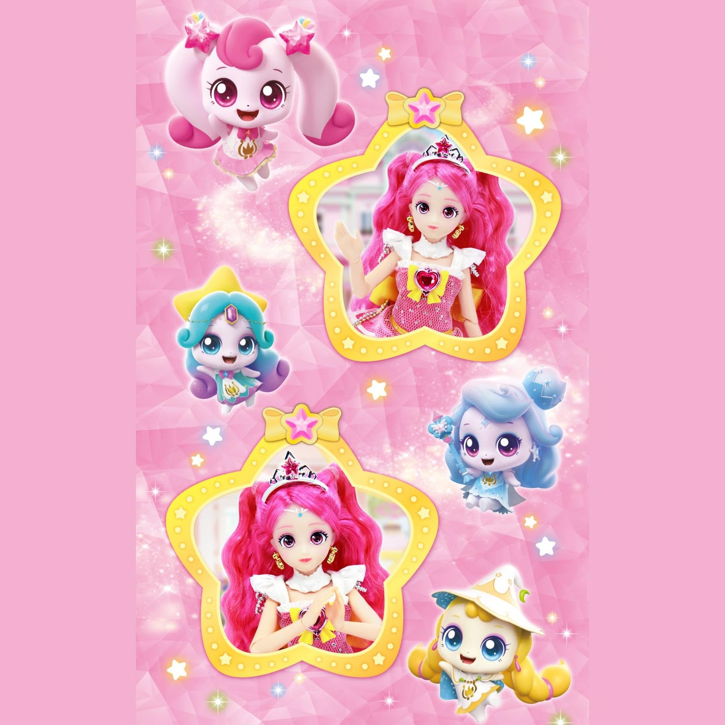 GIANANO Catch Teenieping 5: Color-Changing Princess Display Figurine