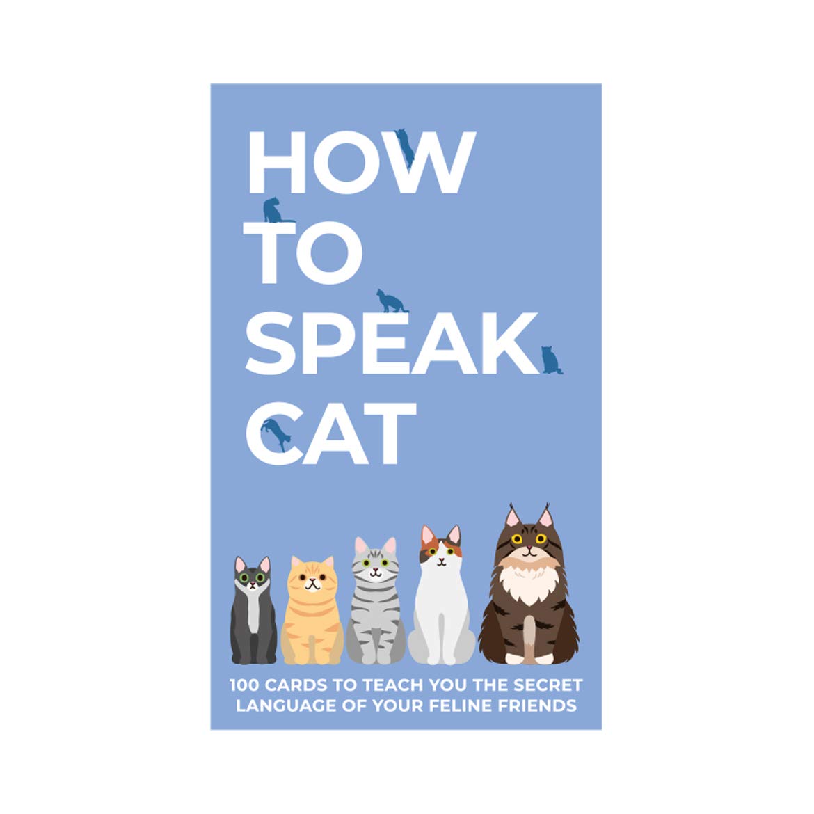 Gift Republic How To Speak Cat 100 Cards – Learn Your Cat’s Body Language