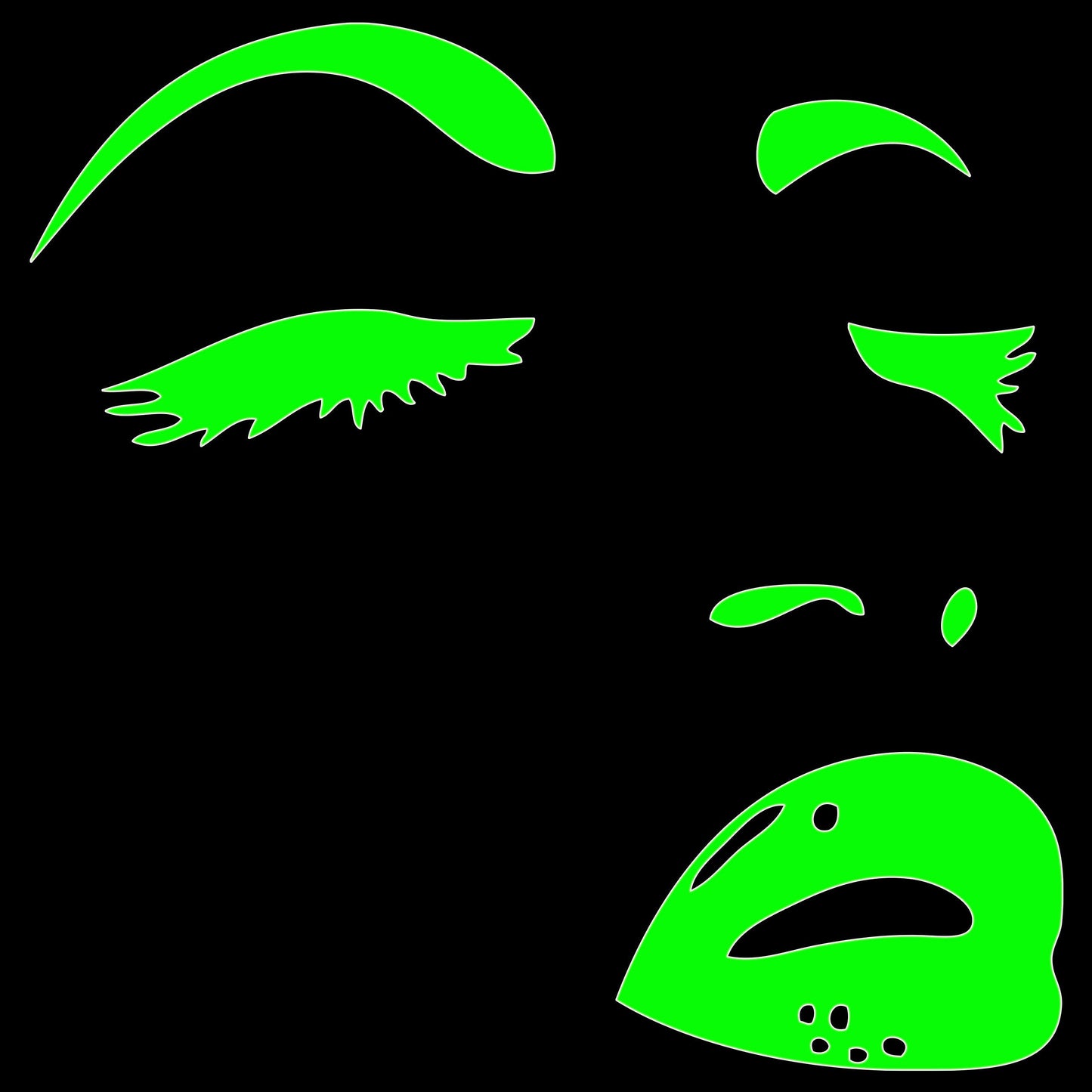 Sexy Face Sticker