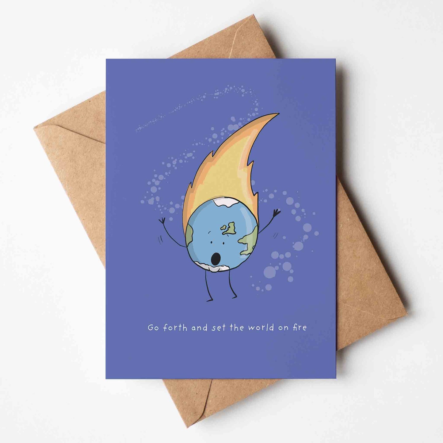 Inspirational Greeting Card – Motivational Card for Graduation & New Beginnings