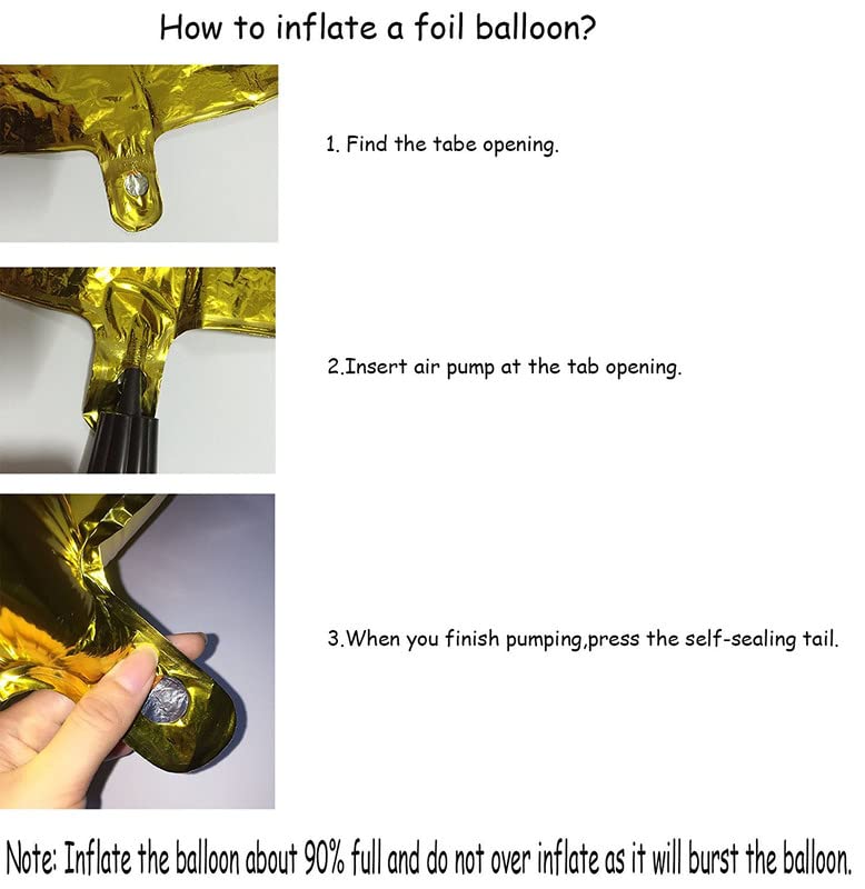 GOER 42-Inch Gold Number 70 Foil Balloon for 70th Birthday & Anniversary Decor