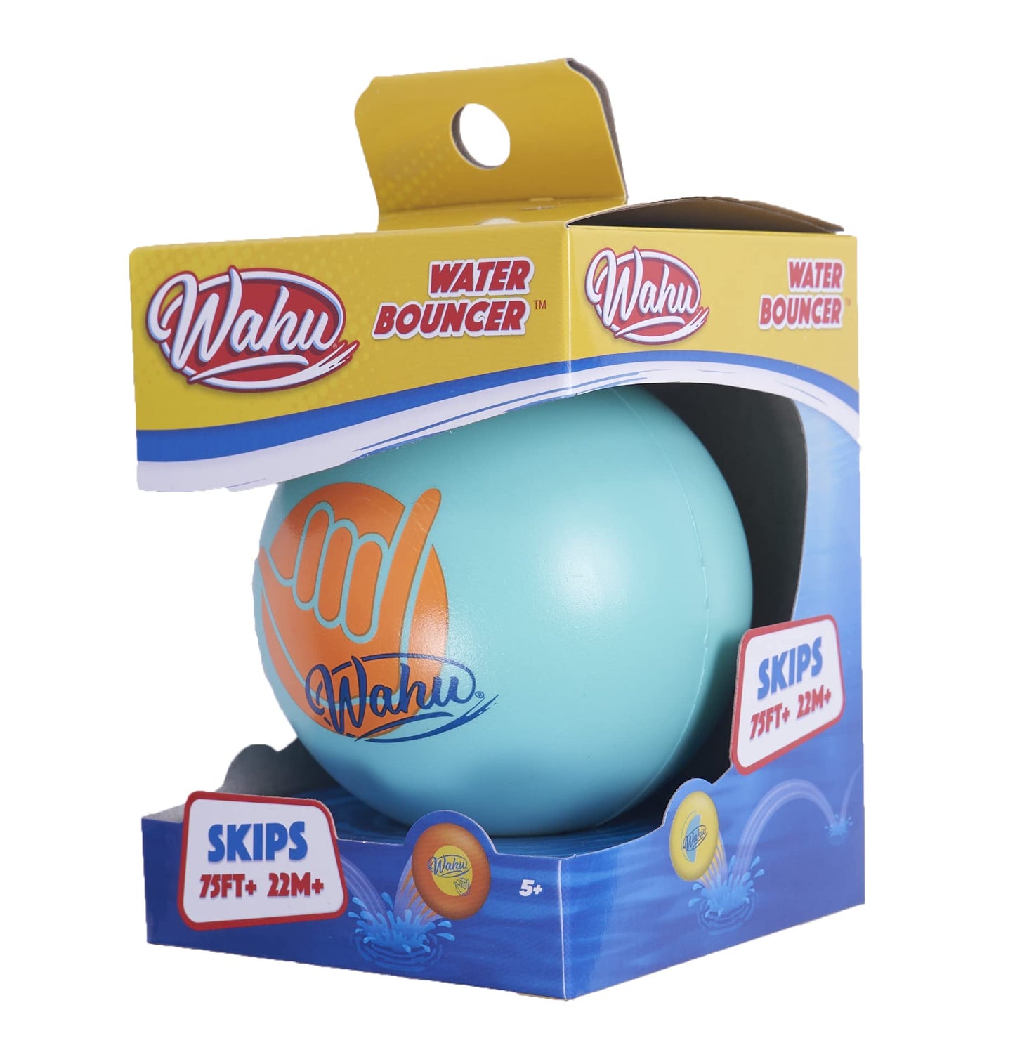 Goliath Wahu Water Bouncer – 3.5-inch Waterproof Skipping Ball for Pool & Beach