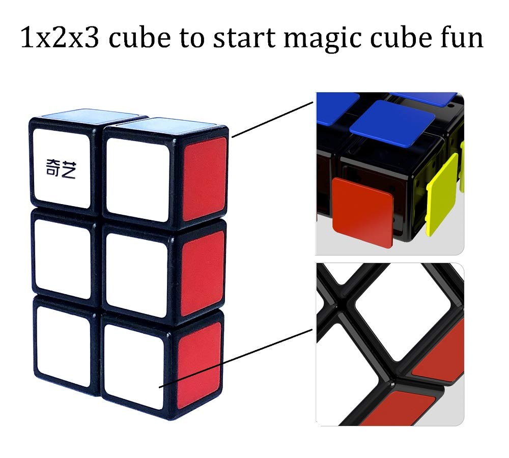GoodCube 1x2x3 Floopy Cube Black | Speed Cube Puzzle