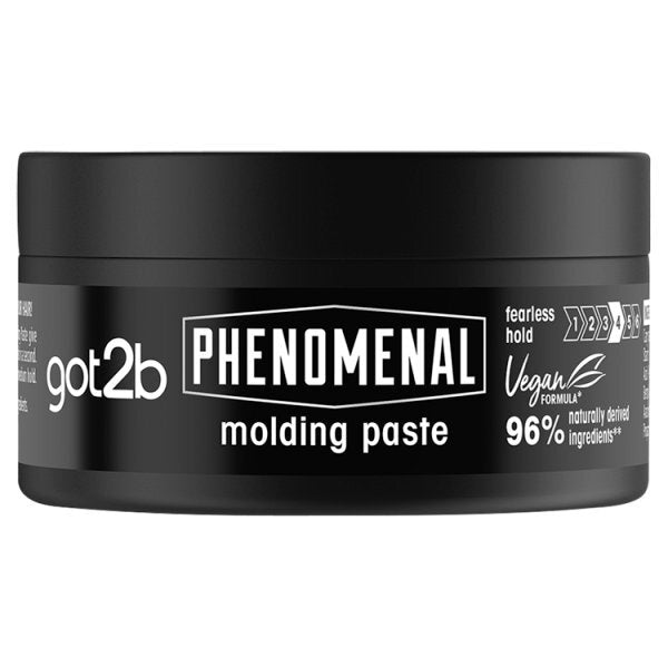Got2b Phenomenal Molding Paste: Strong Hold & Matte Finish for Men's Textured Styles 99.2g/3.5 oz