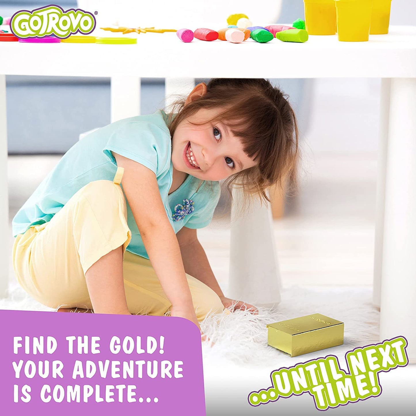 GOTROVO The Family Treasure Hunt Game | Indoor Adventure for Kids 4-8