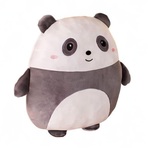 Grafingy 16-Inch Panda Plush Pillow – Cute Kawaii Panda Stuffed Toy & Hugging Pillow