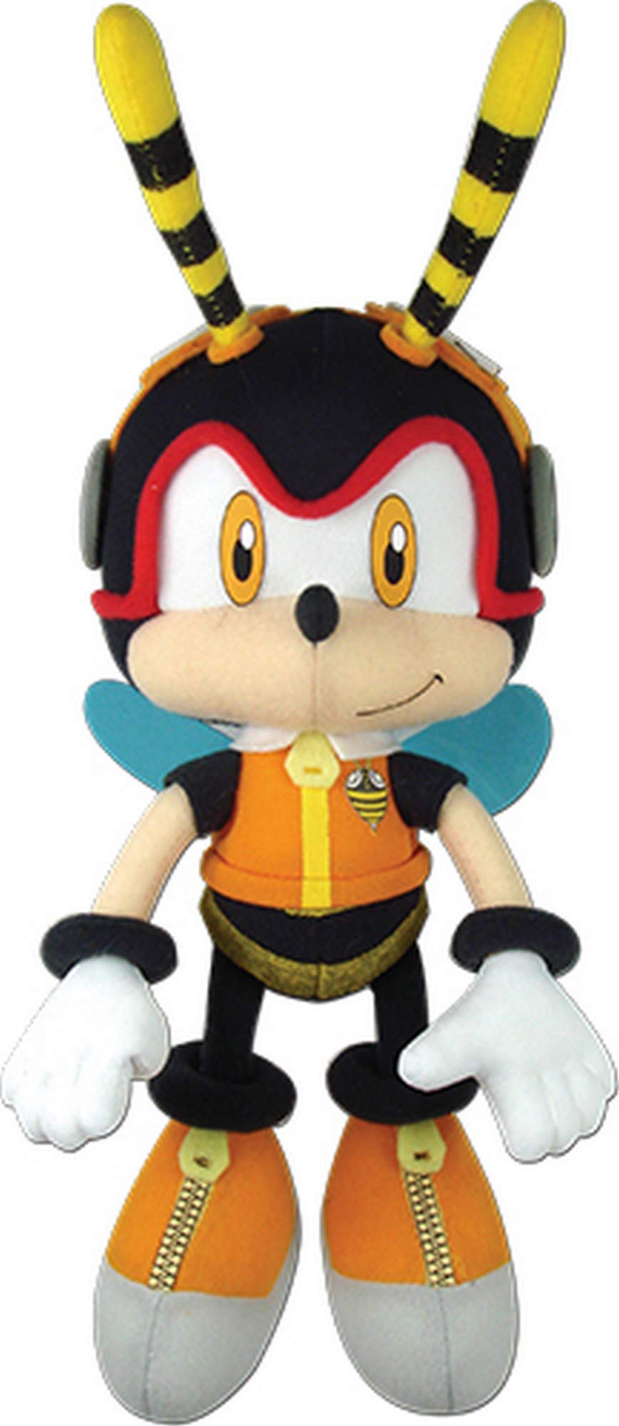 GE Animation Charmy Plush 8.5'' – Sonic the Hedgehog Collectible by Great Eastern