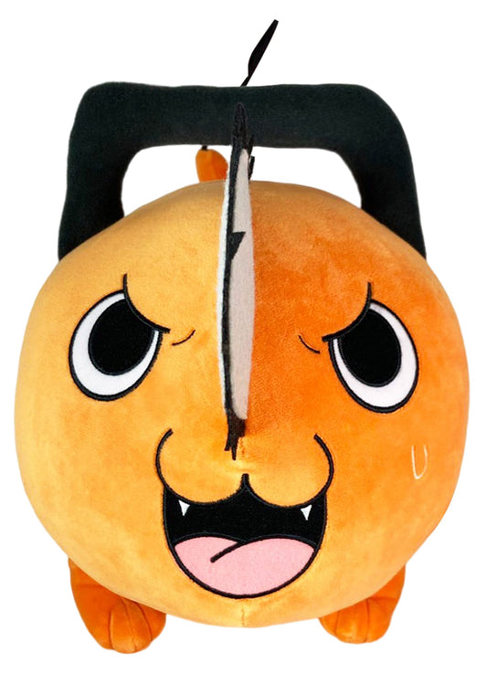 Great Eastern Entertainment Chainsaw Man Pochita Angry Standing Plush 12-Inch | Official Licensed