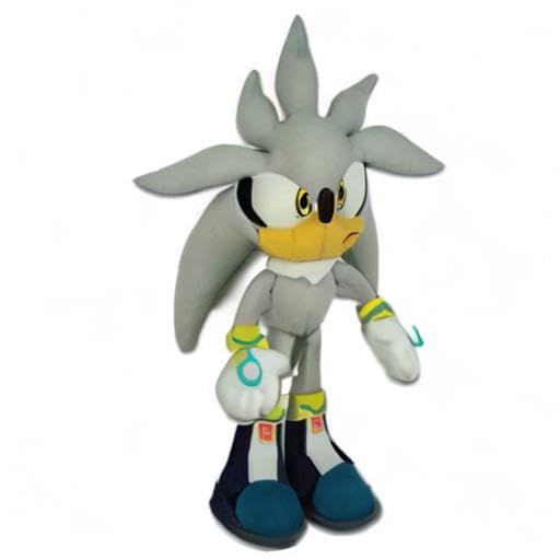 Great Eastern GE-8960 Sonic The Hedgehog Plush – Silver Sonic, 13 inches
