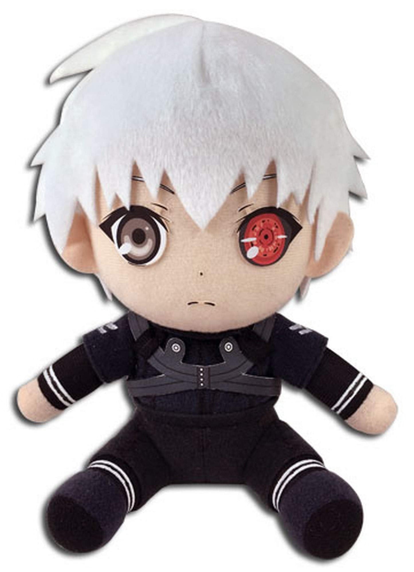 Great Eastern Tokyo Ghoul Kaneki White Hair Plush – 7-Inch Collectible by Great Eastern Entertainment