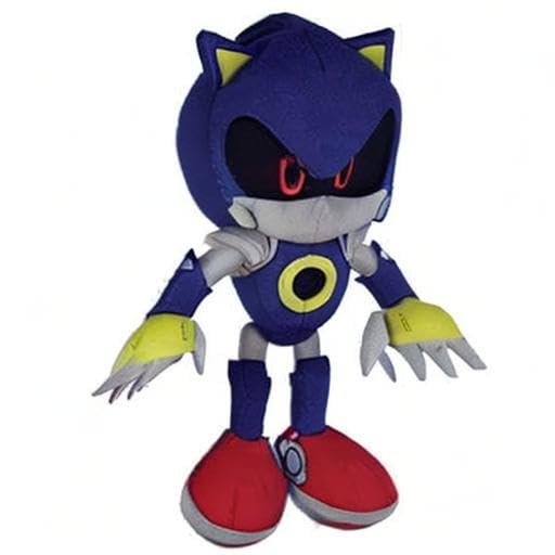 Great Eastern GE-52523 Metal Sonic 11-Inch Plush – Officially Licensed Sonic Toy