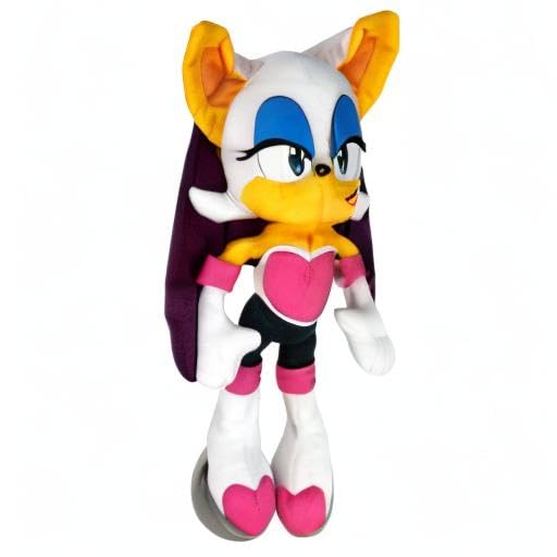 Great Eastern GE-7542 Rouge the Bat 11-Inch Plush – Officially Licensed Sonic the Hedgehog