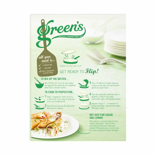 Greens Pancake Mix Achieve pancake ( Case of 6)
