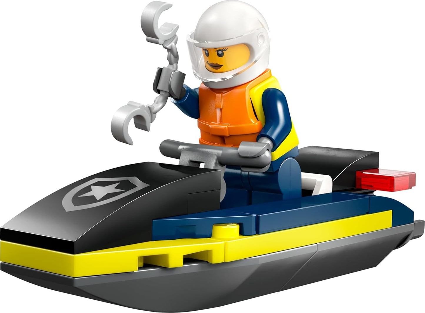 Growing Tree Toys LEGO City Police Water Scooter 30693 – Build & Play Patrol