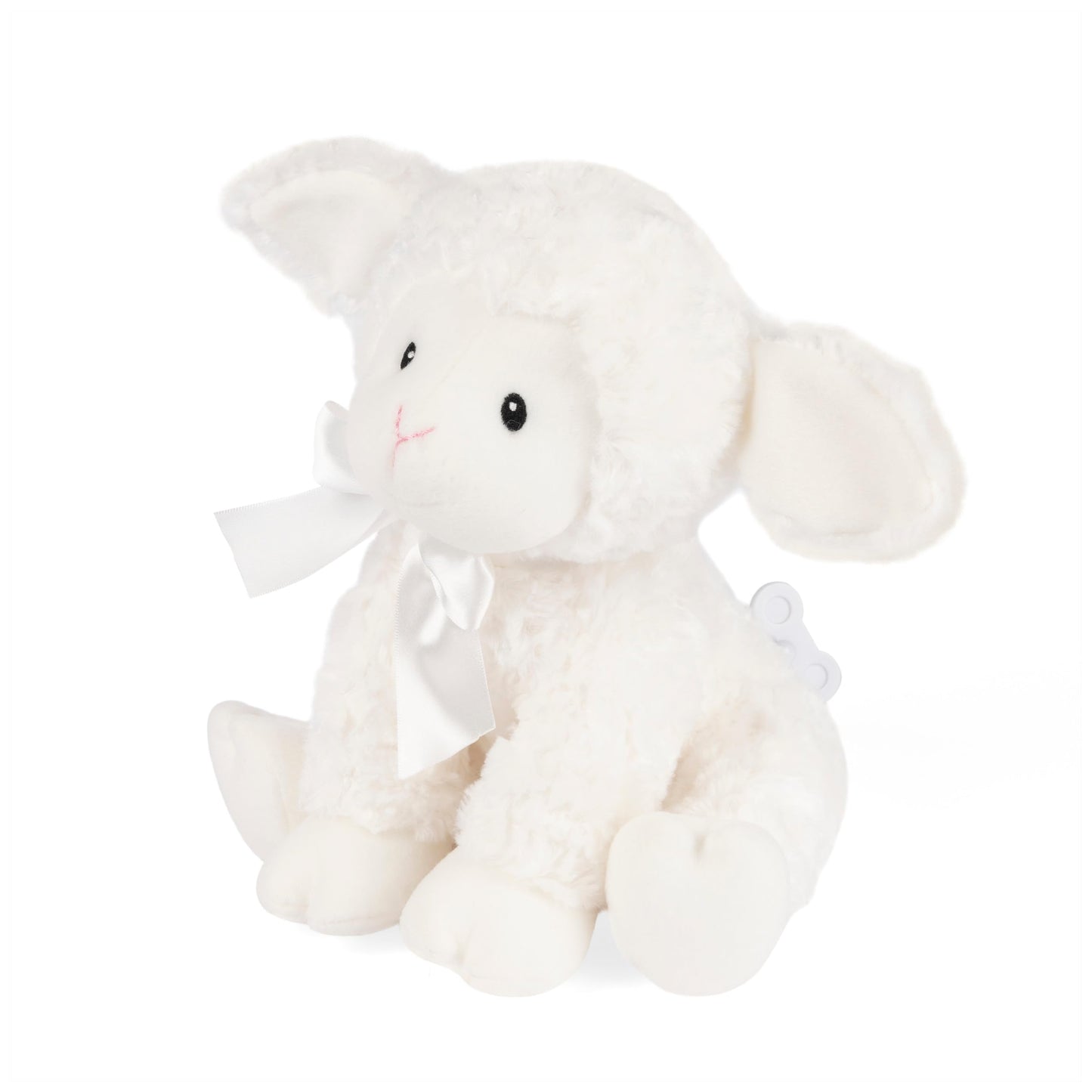 GUND Lena Lamb Keywind Musical Plush — Brahms’ Lullaby for Babies 10+ Months, 10-Inch
