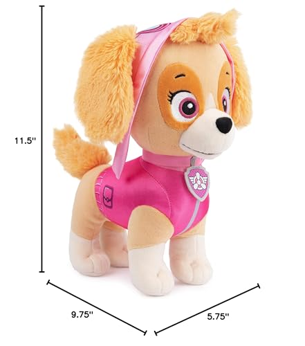 GUND PAW Patrol Skye 12” Heroic Standing Plush – Premium Stuffed Animal for Ages 1+