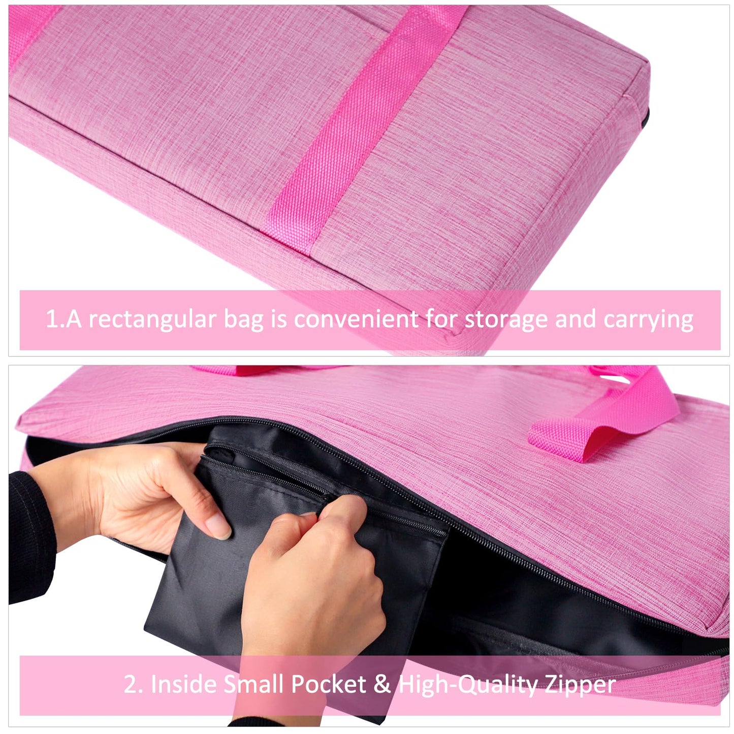 GUSTARIA Empty Mahjong Bag with Two Wrappers — Case Only for American Mahjong