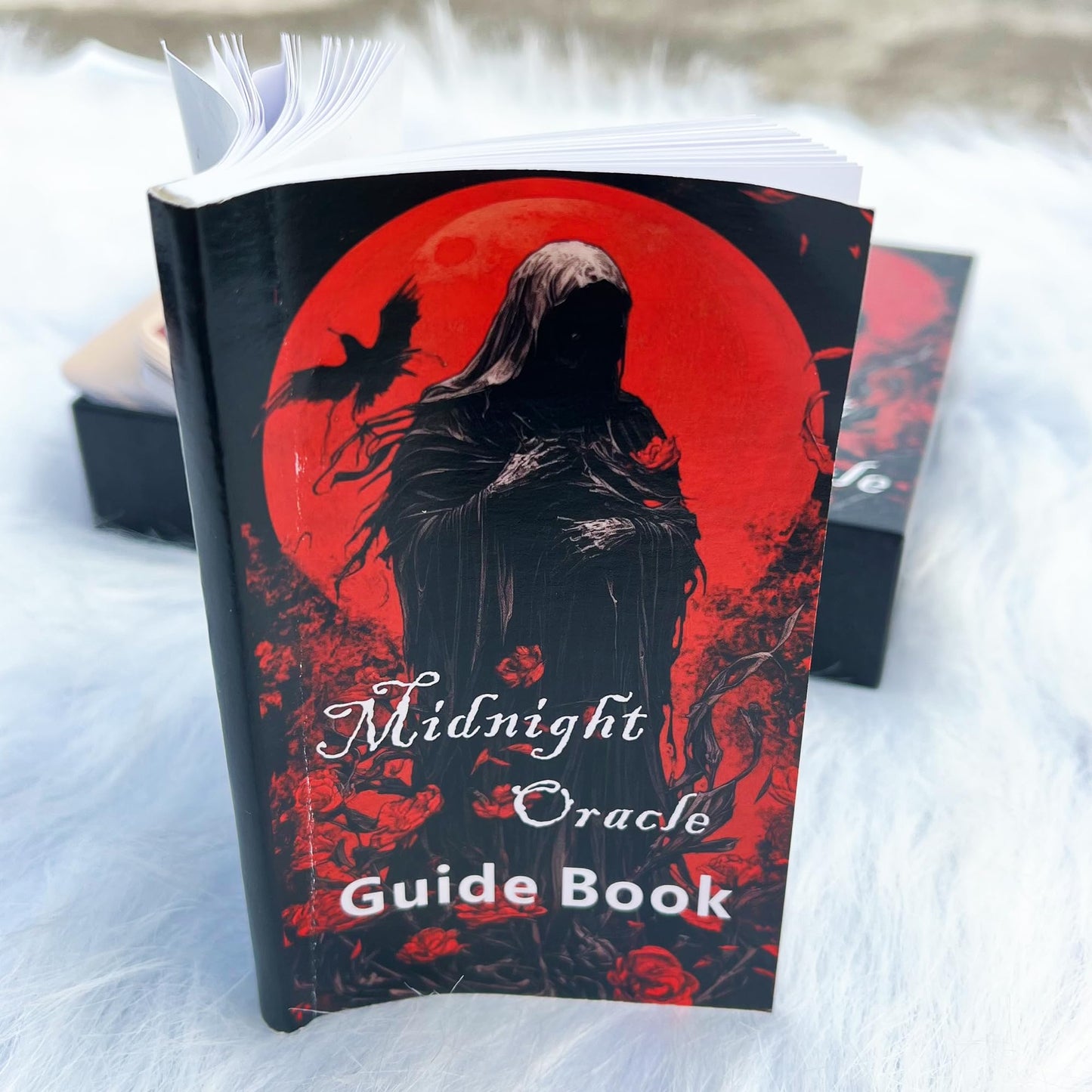 Midnight Oracle Cards — 50 Gothic Dark Fantasy Cards + Guidebook | GZSYXHJYXGS
