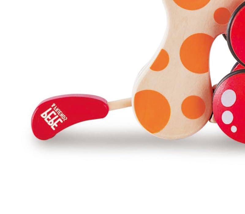 Hape Walk-A-Long Puppy Wooden Pull Toy – Safe, Durable Toddler Companion