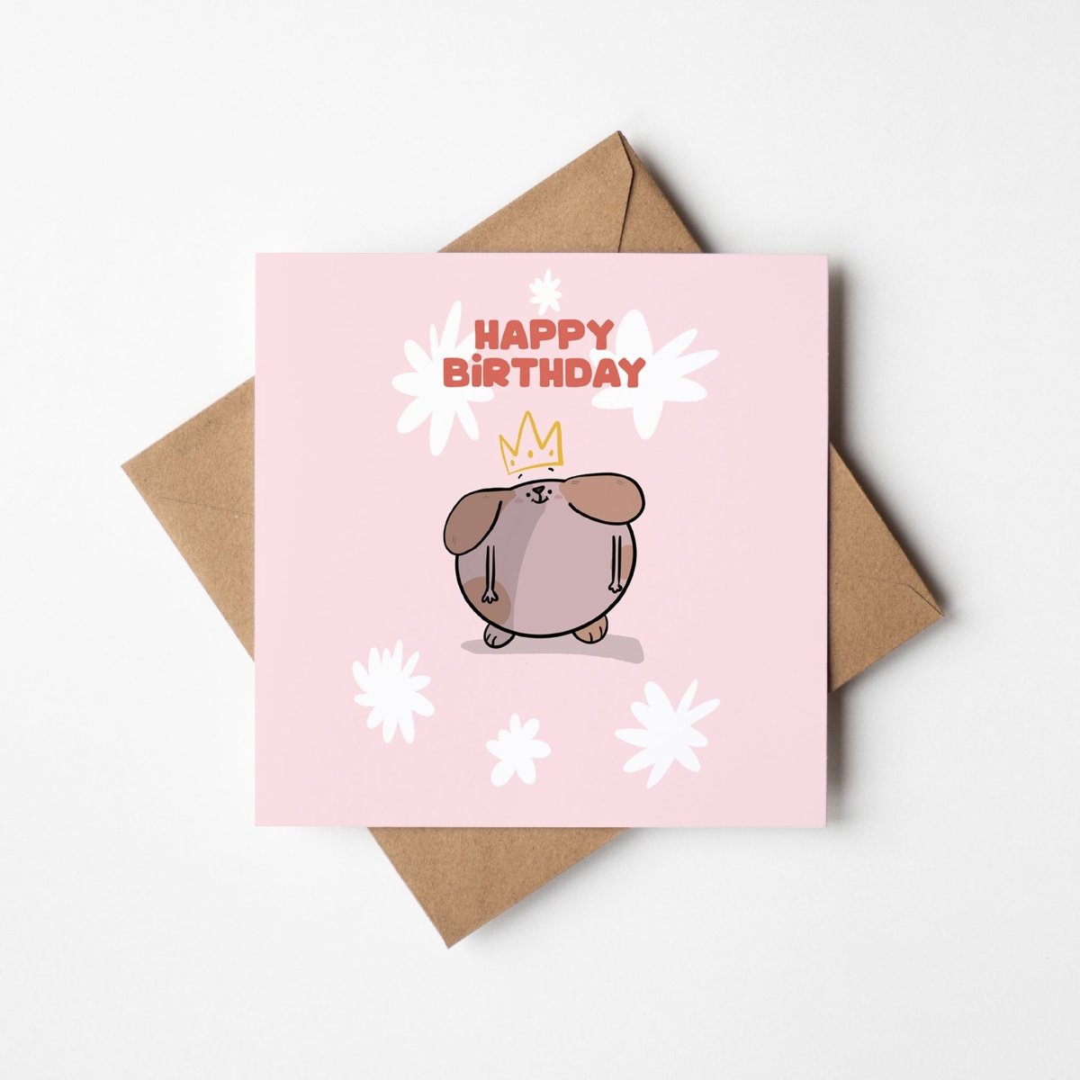Happy Queen Greeting Card