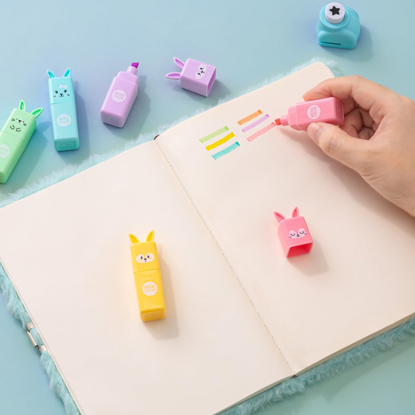 HAPPY LOLLI Mint LolliME DIY Journal Kit for Girls – 300+ Pieces, Lockable Diary, Markers & Stickers